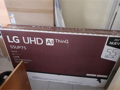 Smart TV LG de 55", UHD y 4K. Nuevo en caja. - Img main-image