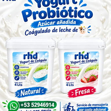 Yogurt probiótico , cubeta de 4 LTS sellado. - 2/2