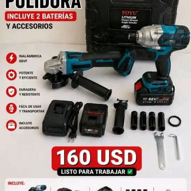 Pulidoras inalámbricas .toritos .taladros - 2/10