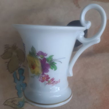 Tasa de Té Vintage de Porcelana de Weimar - Img 104395111