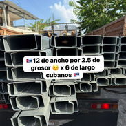 Purles galvanizados de 6mt x 12 ,10 y 8 de ancho - Img 56790558