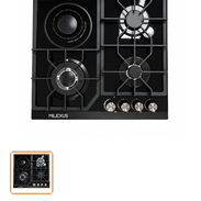 COCINA EMPOTRADA DE GAS E INFRARROJO MILEXUS - Img 57862432