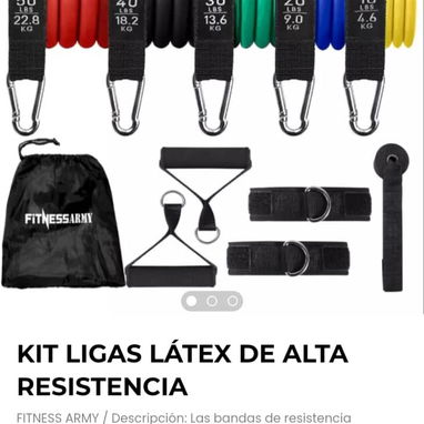Ligas de resistencia y accesorios de deporte de todo tipo - Img 124534250