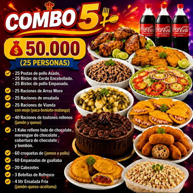Exelentes combos de comida - 5/6