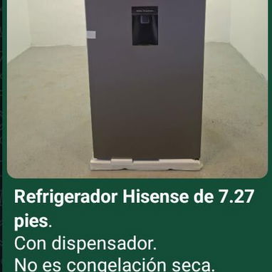 Variadas ofertas de refrigeradores y minibar de varias marcas y pies - Img 123766345