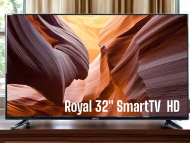 TV ROYAL 32" SMARTTV HD/2 CONTROLES/NUEVO/ 53028956 WHATSAPP - Img main-image