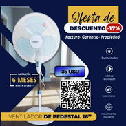 🌬️ Ventilador de Pedestal Desmatt – Modelo SEF-1614 (16") - Img 54875483