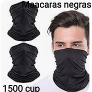 Mascaras negra para el rostro para sol y frio - Img 55868131