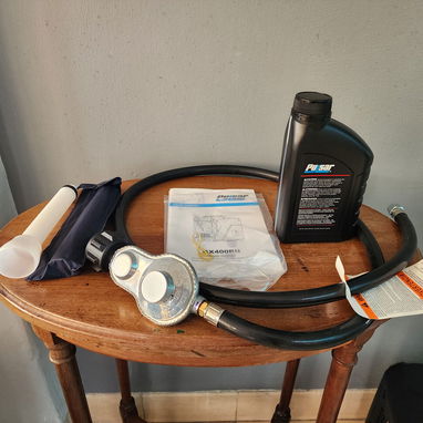 Planta  de Gas y Gasolina original con todos sus accesorios - 4/4
