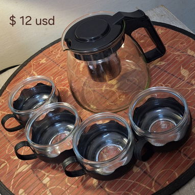 SET DE TETERA CON 4 TAZAS - 5/7