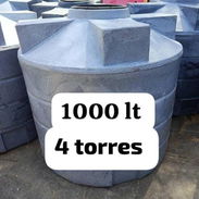 Tanque de 1 mil litros 4 torres Original en color gris - Img 57735939