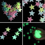 ✅✅✅ Pack de Estrellas Fosforescentes 100 unidades Brillan en la oscuridad   ✅✅✅   5-887-2.3.6.0 - Img 38240718