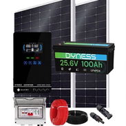 - INVERSOR SOLAR HÍBRIDO 4000w 110v SUMRY - 1 BATERÍAS 25.6V 100AH (2.5kwh) - 2 PANELES SOLARES LONGI 615W - PROTECCIONE - Img 56511431