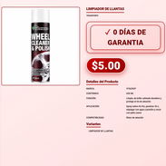 LIMPIADOR DE LLANTAS . - Img 57894931