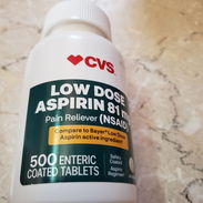 Aspirina 81 mg Frascos con 500 tabletas - Img 55446317