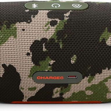 Bocina JBL Charge 6 Bluetooth – Camuflaje - 4/5