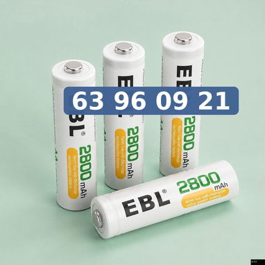 Pilas Recargables AA - 2/3