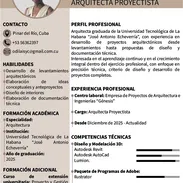 BUSCO EMPLEO COMO ARQUITECTA PROYECTISTA - Img 56534676