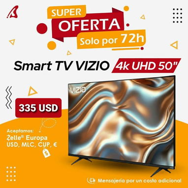 Smart TV Full HD con aplicaciones, cajita y soporte a la pared - Img 111208175