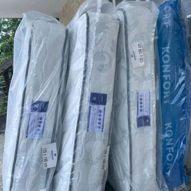 Colchones konfor prespuntiados originales de fábrica con pareja de almohadas - Img 120705618