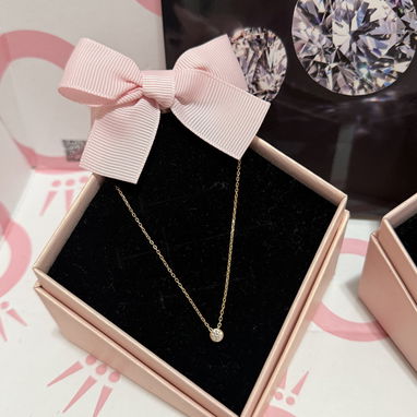 Hermosos set Pandora de Oro 14k con diamantes - Img 126058490