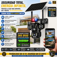 Cámara de seguridad Solar/3 visores/15Mpx - Img 56192516