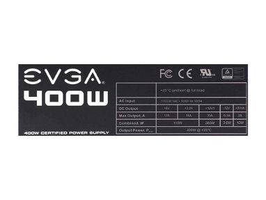 0km✅ Fuente EVGA 400 N1 400W 📦 30A, 1x 4+4Pin ☎️56092006 - Img 65341885