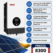 Kit solares con instalación y montaje incluido - Img 55927642