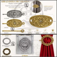 Abrazadera decorativa para cortina (L&G) - Img 56725303