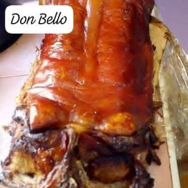 ASADOS DE CERDOS,COMIDA CUBANA - 3/4