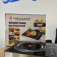 MERMA Hornilla infrarrojo CHALLENGER 1200W $25 hay 2 2 dispo -Una no funciona el display, el resto OK  La otra todo ok - Img 57877103