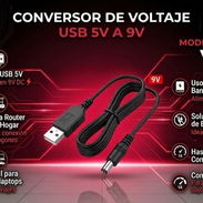 Cable 5V a 9V para Router — 💲10 USD - Img 56805619