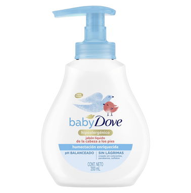 Jabón DOVE, Shampoo Dove 350 ml, Jabón líquido hipoalergico PH Balanceado. Cuidado y Limpieza de la piel y el cabello - Img 98101048