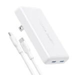 Cargador Rápido 1Hora GAR323 GaN 65W con 2 Puertos USB-C y Cable Tipo C - 3/3
