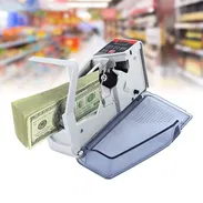 Contadora de dinero portable, usa pilas AA o directo a la corriente - Img 57381454