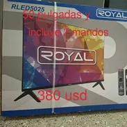 Royal de 50 pulgadas con 2 mandos - Img 55810102