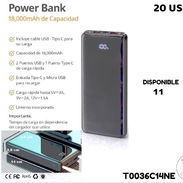 📱POWER BANK DE 18 000 mAh_ mantén tu teléfono cargado aunque haya apagón/BAZAR - Img 55912925
