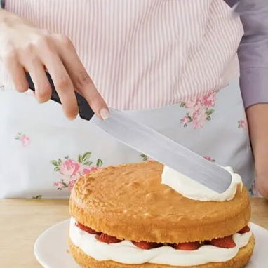 Espátulas curvas y planas para repostería – Acero inoxidable 🍰 (Ely) - 5/5
