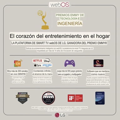 LG de 55” 4K UHD IA incorporado, alexa ,( modelo UA77 , 2025 Smart TV - Img 121869796