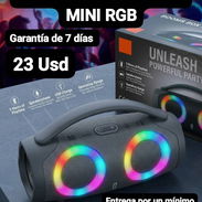 BOCINA BOOMS BOX 3 MINI RGB, Garantía de 7 días, Entrega por un mínimo costo adicional para toda La Habana - Img 55117012