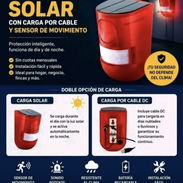 ALARMA CON PANEL SOLAR PARA EXTERIOR. 30 USD - Img 58083781