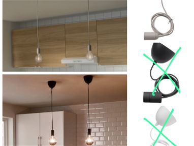 Modernas y sencillas lámparas de techo - Img main-image