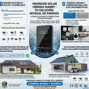 Inversor Solar Híbrido SUMRY 4000W 24V a 120V Onda Pura con MPPT 140A y Pantalla LCD Táctil - Img 55860234