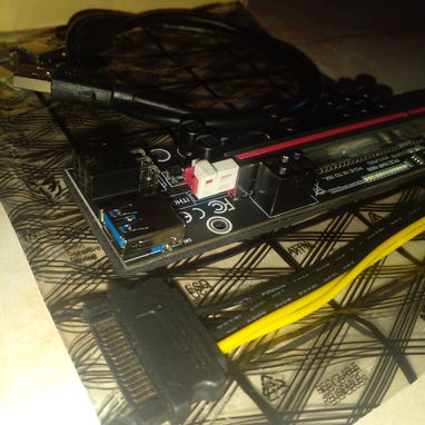 ADAPTADOR EXTENSION RISER PCIE 1X A 16X PARA TARJETAS DE VIDEO,ULTIMA VERSION V011-PRO , INTERESADOS 52151157 - Img 121977646