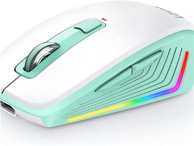 Mouse inalambrico de bateria lithium con luces led en 18$ Interesados escribir - Img 34121210