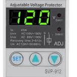 🚨⚡ PROTECTOR DE VOLTAJE AJUSTABLE SVP-912 - Img 119776336