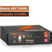 Batería Humsienk LiFePO4 48V 100Ah 5.12kWh Rack 3U Para Respaldo En Casa Y UPS - Img 56698648