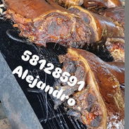 Comida cubana , puerco asado , pierna asada - Img 58042622