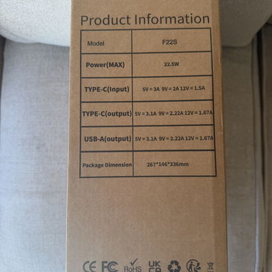 F22s Ventilador Recargable – 40,000 mah 85USD X UNIDAD/ 65USD por cantidad - 2/6