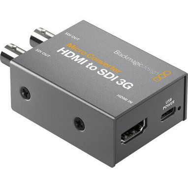 Convertidor Blackmagic HDMI a SDI 3G | CONVCMIC/HS03G/WPSU | 1080p60, Tally, Cable Largo - Img 107228647